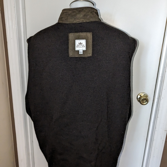 Peter Millar Suede Vest - Picture 8 of 9